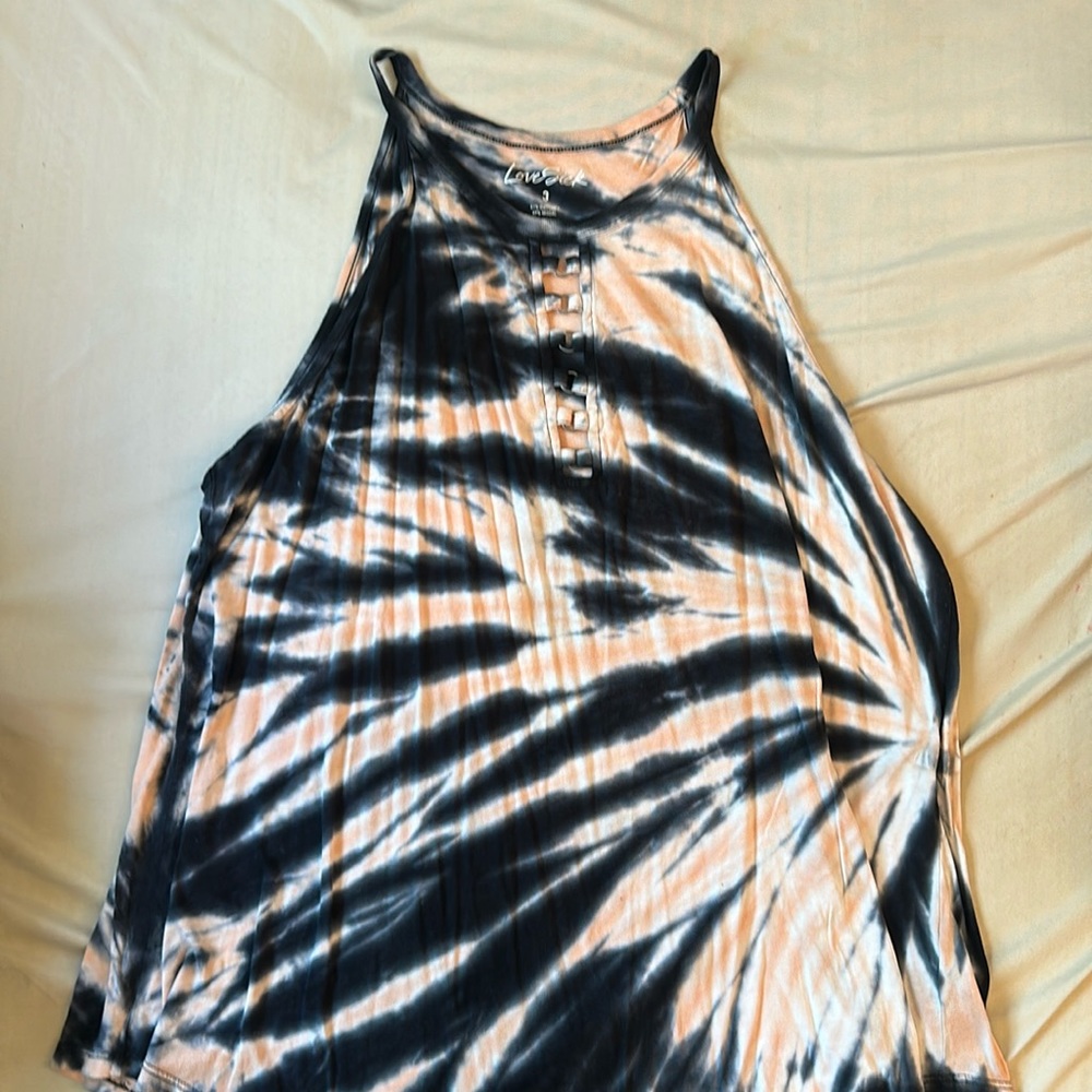 Torrid lovesick tie dye tank